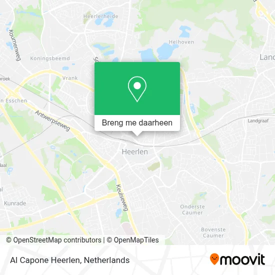 Al Capone Heerlen kaart