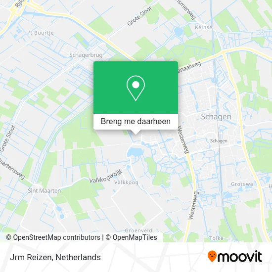 Jrm Reizen kaart