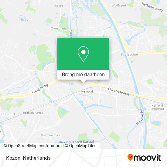 Kbzon kaart