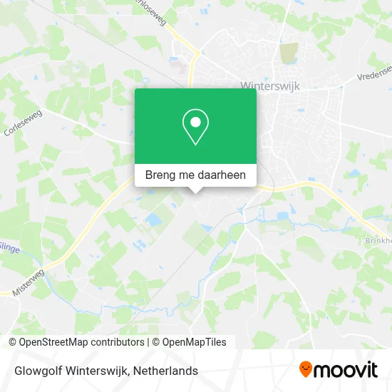 Glowgolf Winterswijk kaart