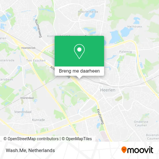 Wash.Me kaart
