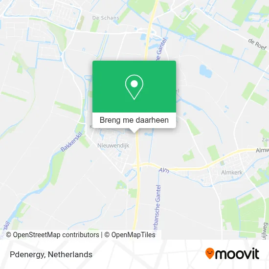 Pdenergy kaart