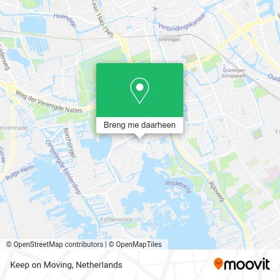 Keep on Moving kaart
