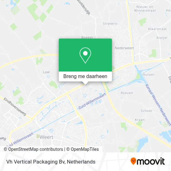 Vh Vertical Packaging Bv kaart