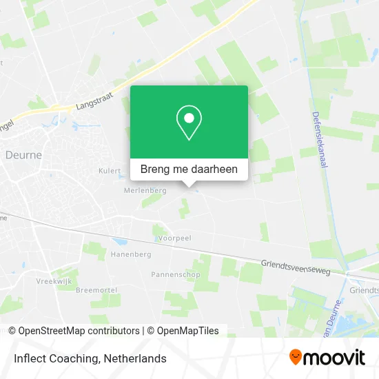 Inflect Coaching kaart