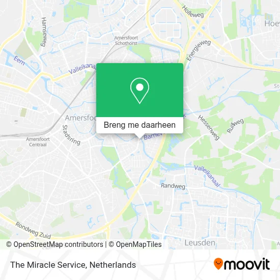 The Miracle Service kaart