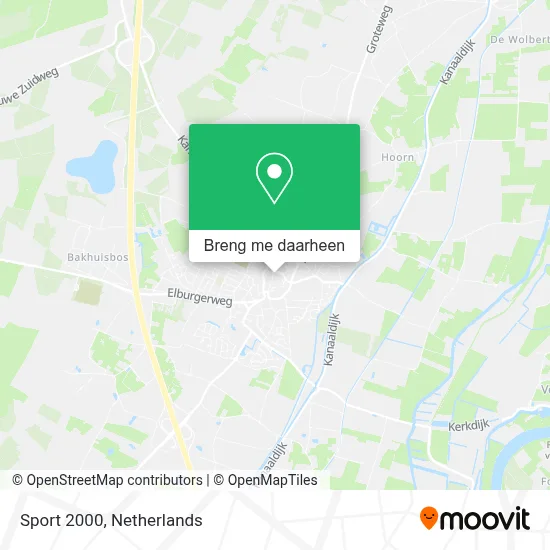 Sport 2000 kaart