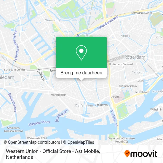 Western Union - Official Store - Ast Mobile kaart