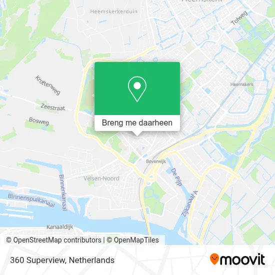 360 Superview kaart