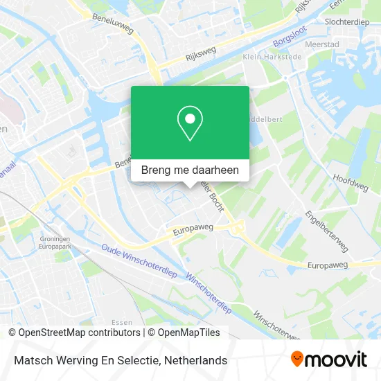 Matsch Werving En Selectie kaart