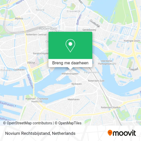 Novium Rechtsbijstand kaart
