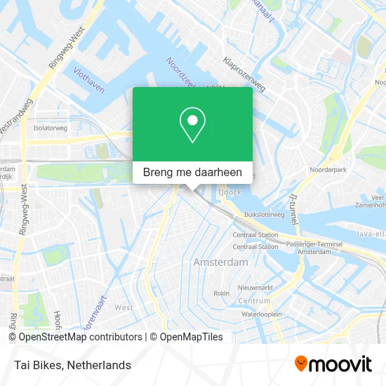 Tai Bikes kaart