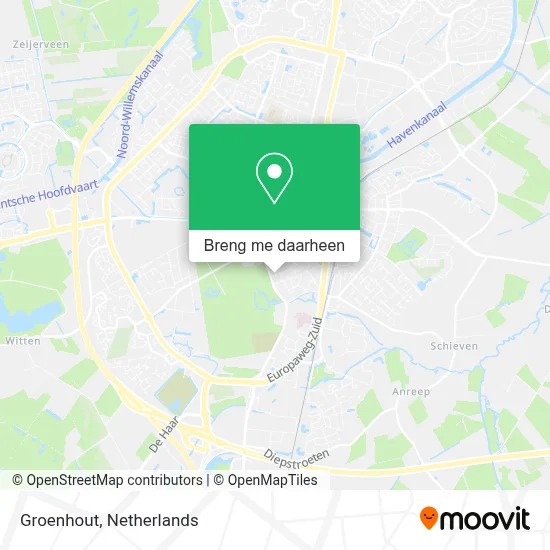 Groenhout kaart