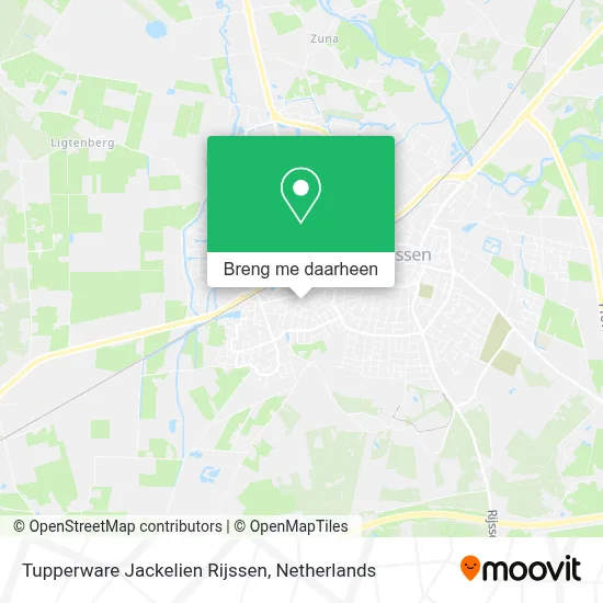 Tupperware Jackelien Rijssen kaart