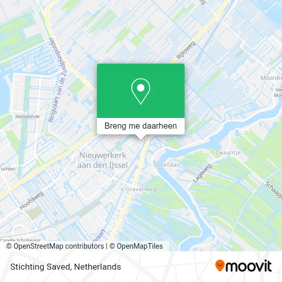 Stichting Saved kaart