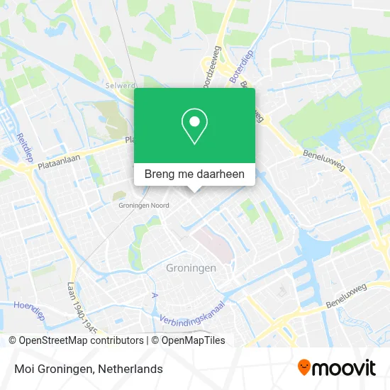 Moi Groningen kaart