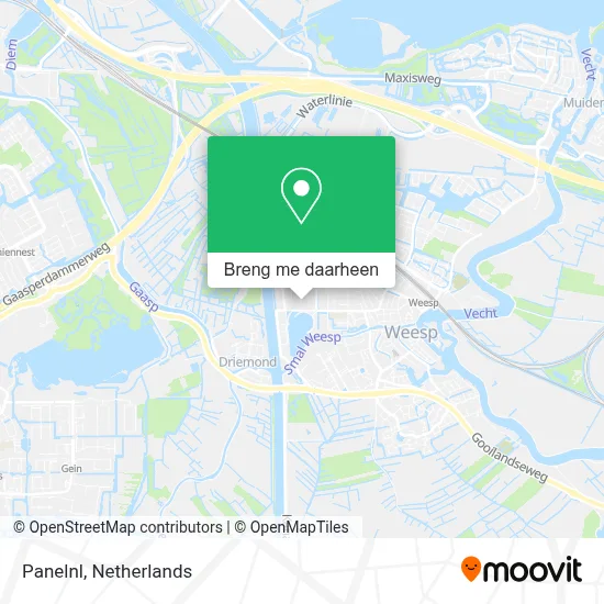 Panelnl kaart