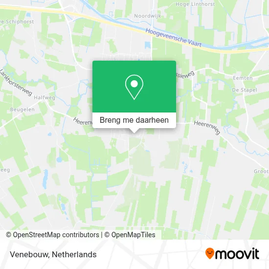 Venebouw kaart
