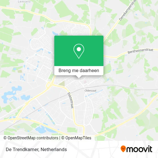 De Trendkamer kaart