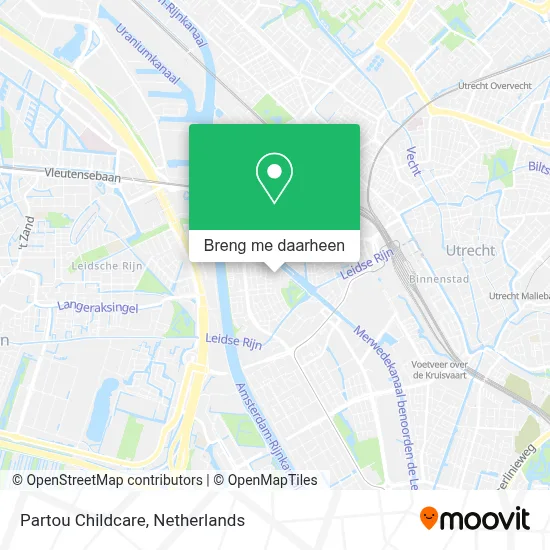 Partou Childcare kaart