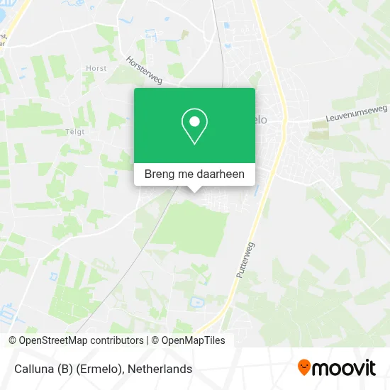 Calluna (B) (Ermelo) kaart