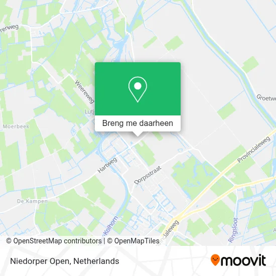 Niedorper Open kaart