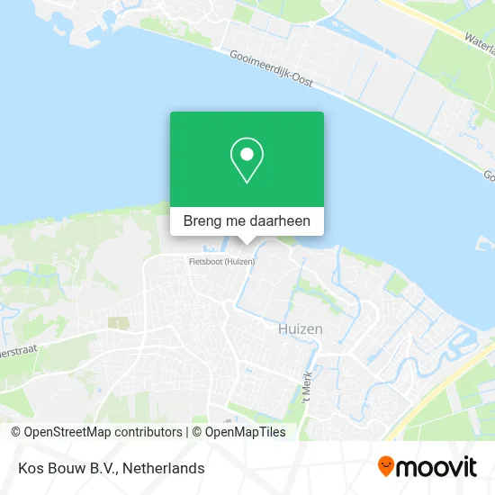 Kos Bouw B.V. kaart