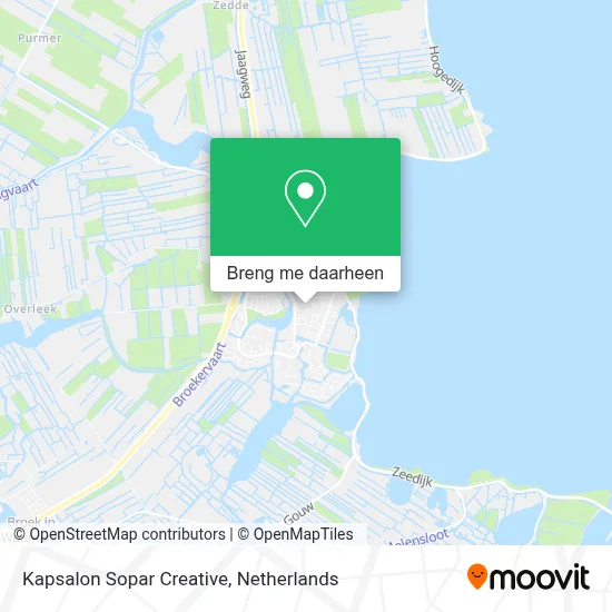 Kapsalon Sopar Creative kaart