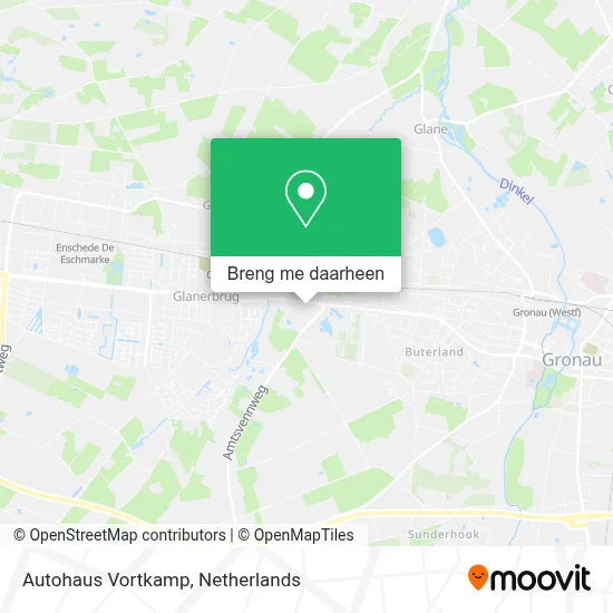Autohaus Vortkamp kaart