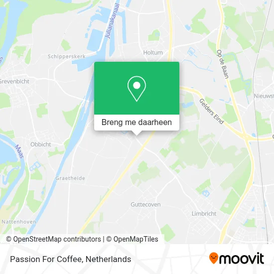 Passion For Coffee kaart