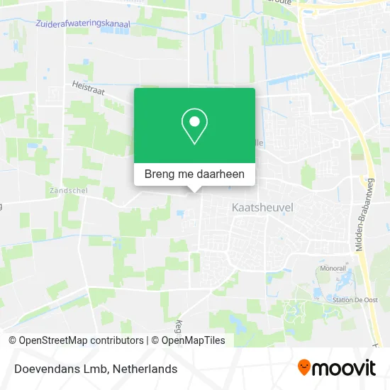 Doevendans Lmb kaart