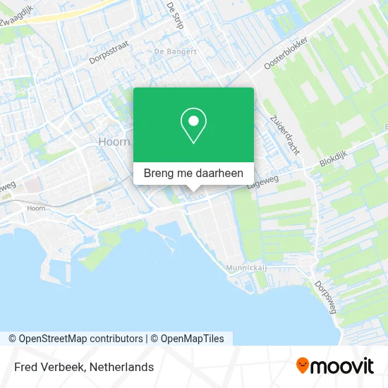 Fred Verbeek kaart
