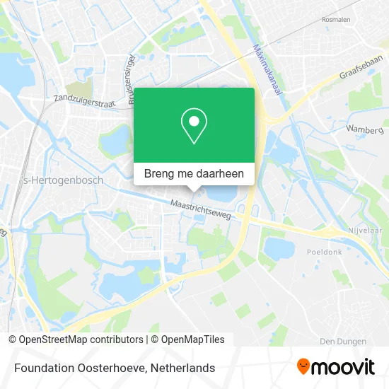 Foundation Oosterhoeve kaart