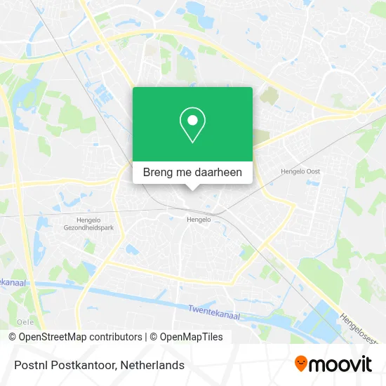 Postnl Postkantoor kaart