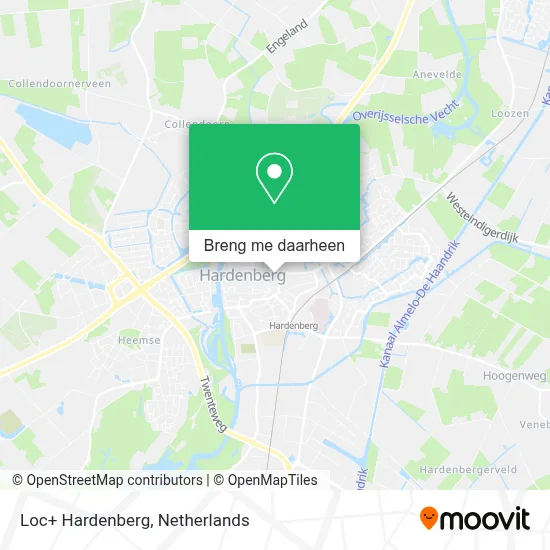 Loc+ Hardenberg kaart