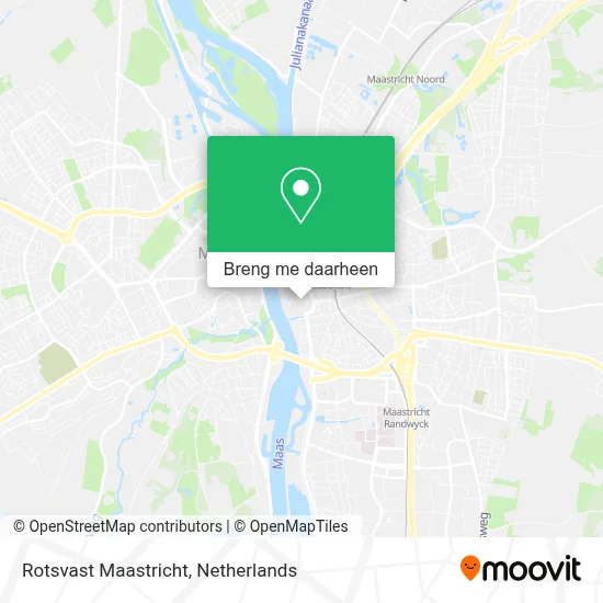 Rotsvast Maastricht kaart