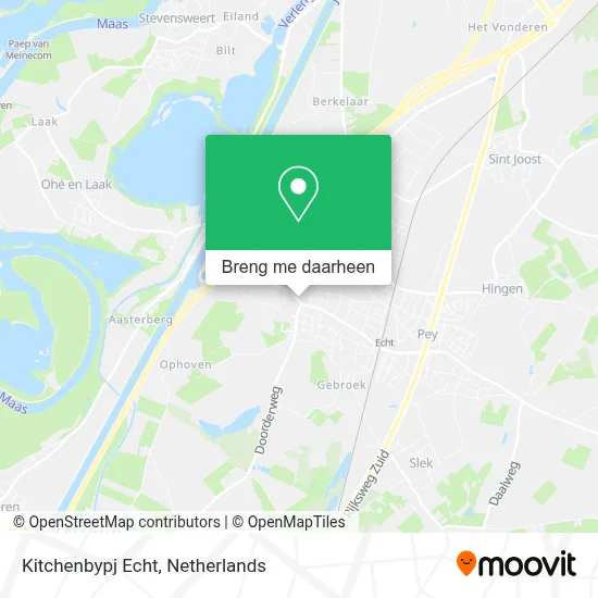 Kitchenbypj Echt kaart