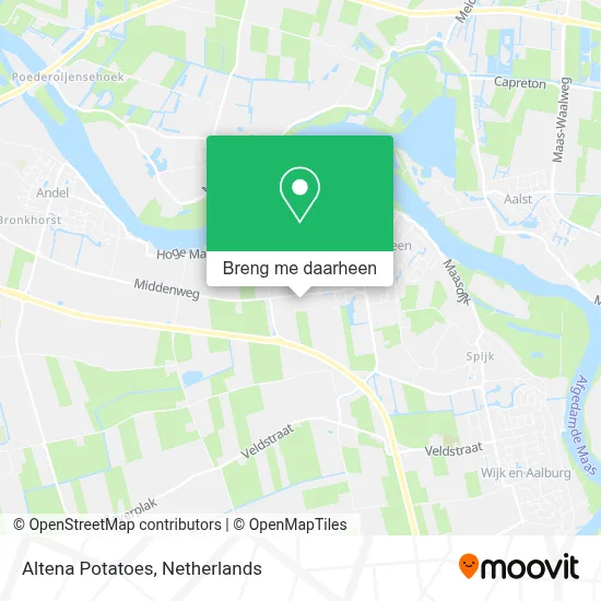 Altena Potatoes kaart