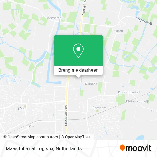 Maas Internal Logistix kaart