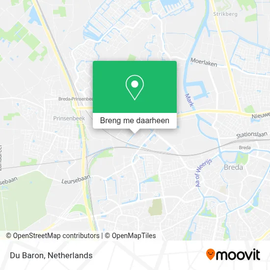 Du Baron kaart