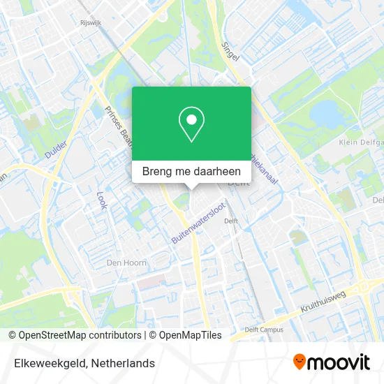 Elkeweekgeld kaart