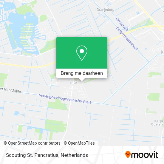 Scouting St. Pancratius kaart