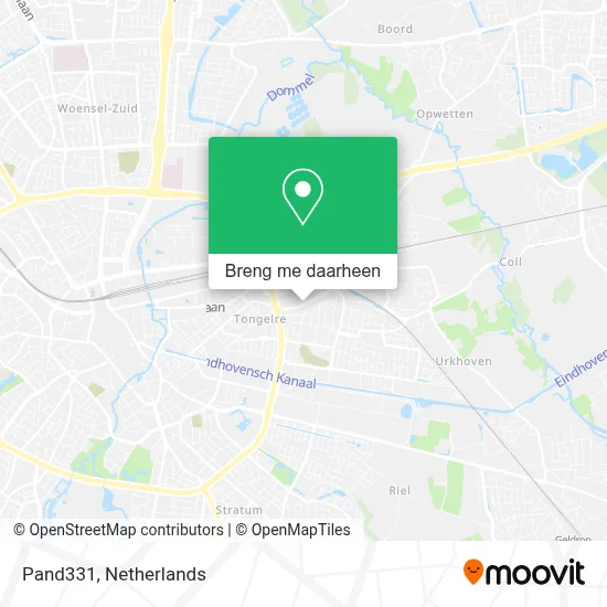 Pand331 kaart