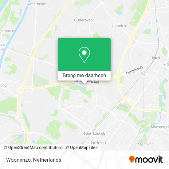 Woonenzo kaart