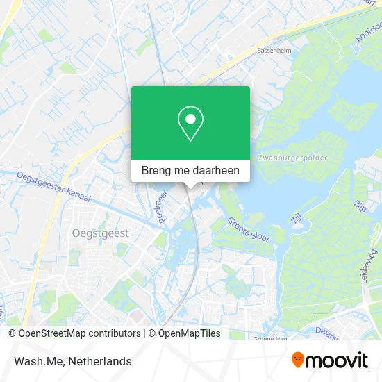 Wash.Me kaart