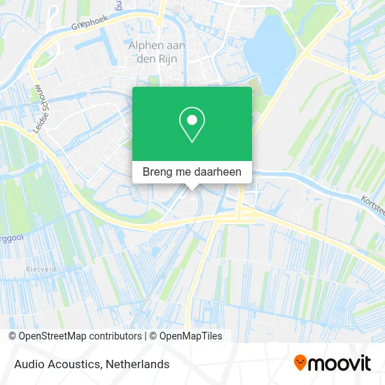 Audio Acoustics kaart