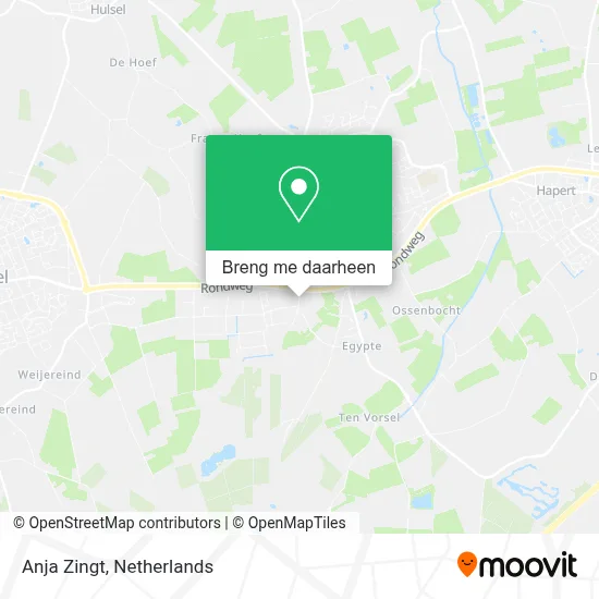 Anja Zingt kaart