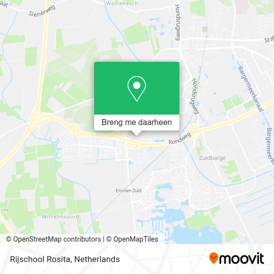 Rijschool Rosita kaart