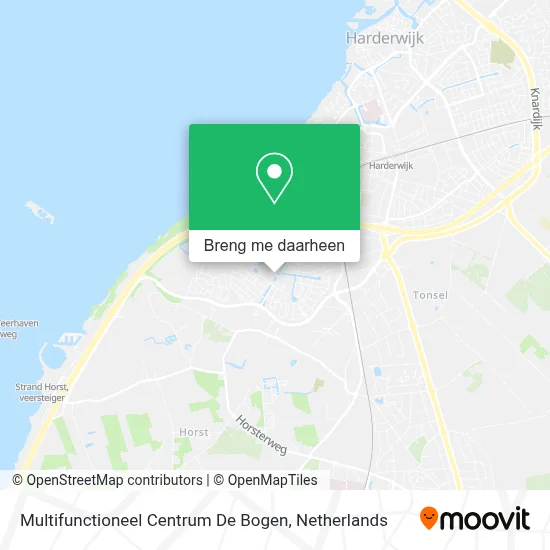Multifunctioneel Centrum De Bogen kaart