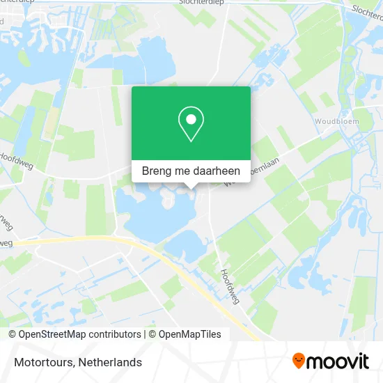 Motortours kaart